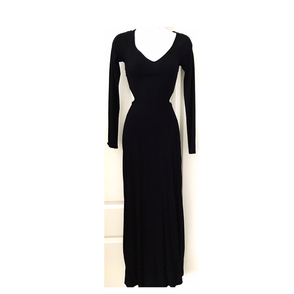 Express open back maxi dress